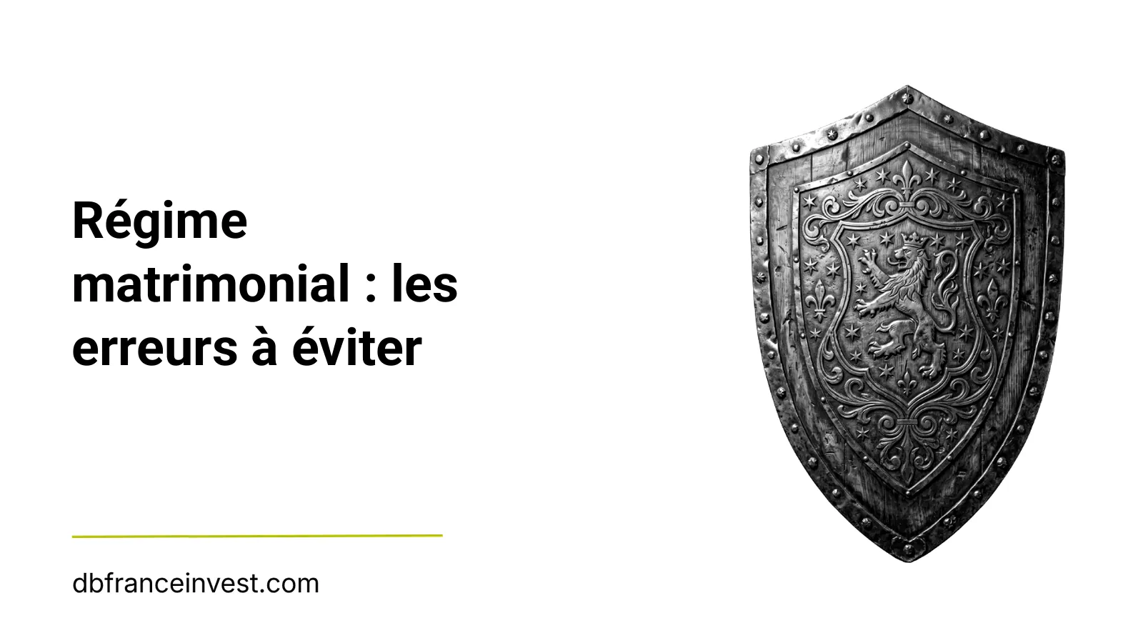 Illustration noir et blanc d'un bouclier, symbole de protection et de garantie
