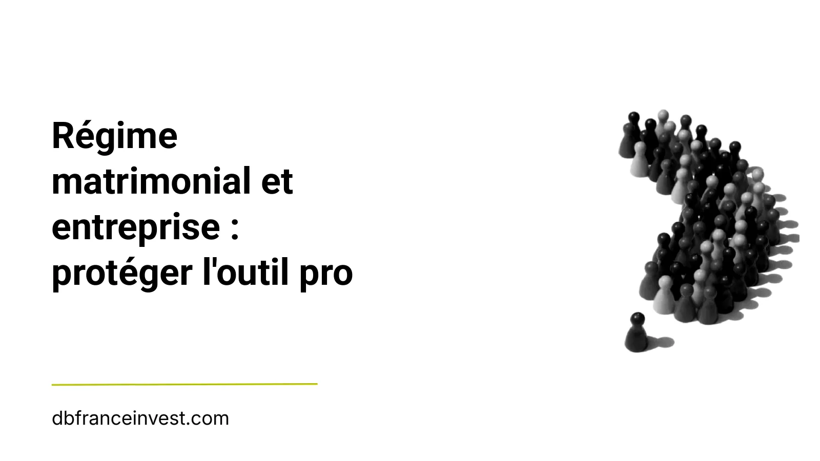 Illustration noir et blanc d'une foule de pions, evoquant les differents acteurs concernes