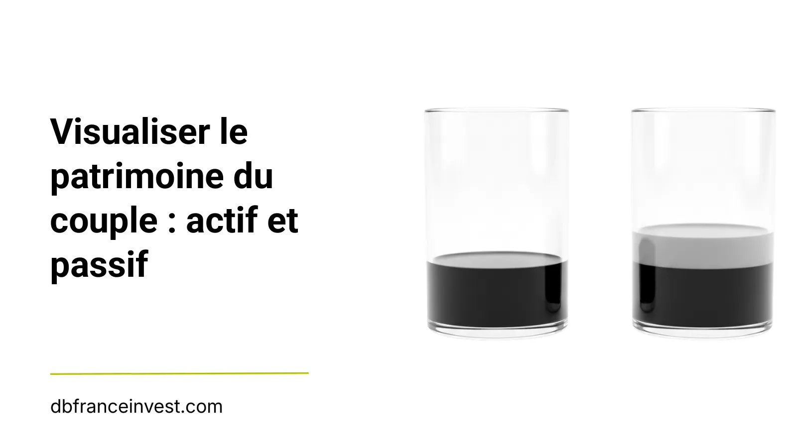 Illustration noir et blanc de deux eprouvettes, evoquant la comparaison et la transformation de valeur